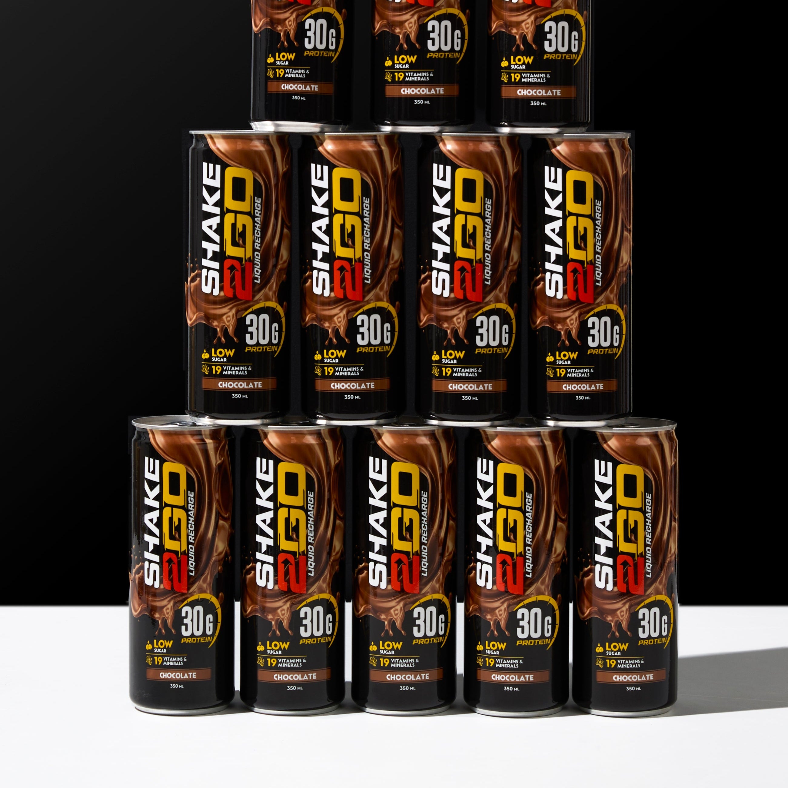 SHAKE2GO Chocolate - 10 Cans