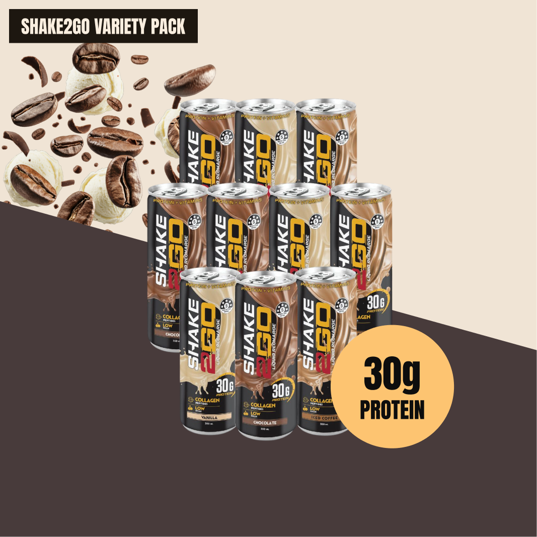 SHAKE2GO Variety Pack - 10 Cans – Shake2Go
