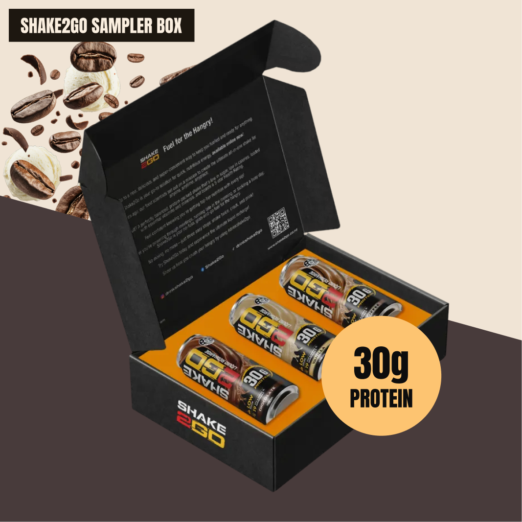 Shake2Go Sampler Box - Try All Flavours in One Pack