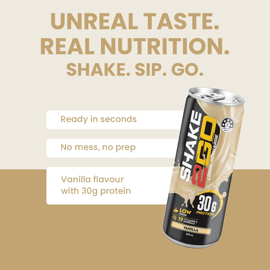 SHAKE2GO Vanilla - 10 Cans